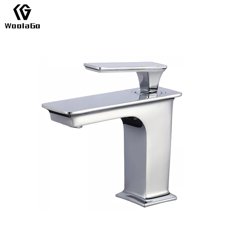 Promotion Sanitary Ware Productions Single Handle Basin Bathroom Brushed Nickel Faucet J97