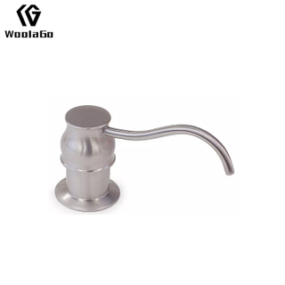 New Products Metal Round Hand Water Sink Liquid Soap Dispenser JS274-BN