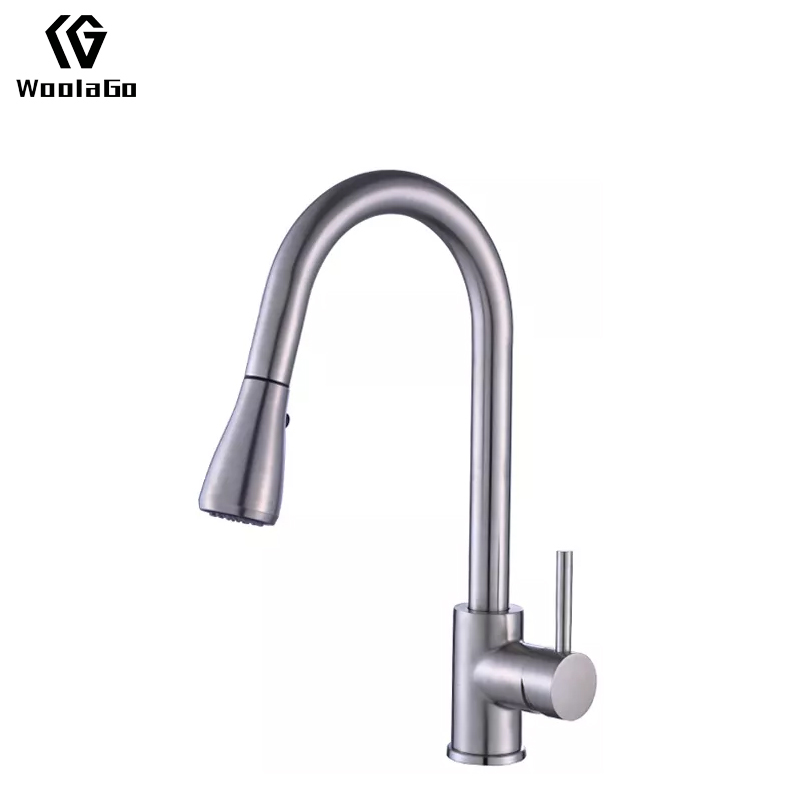 Promotion New Design cUPC American Contemporary Single Handle Thermostatic Kitchen Faucet JK108-BN
