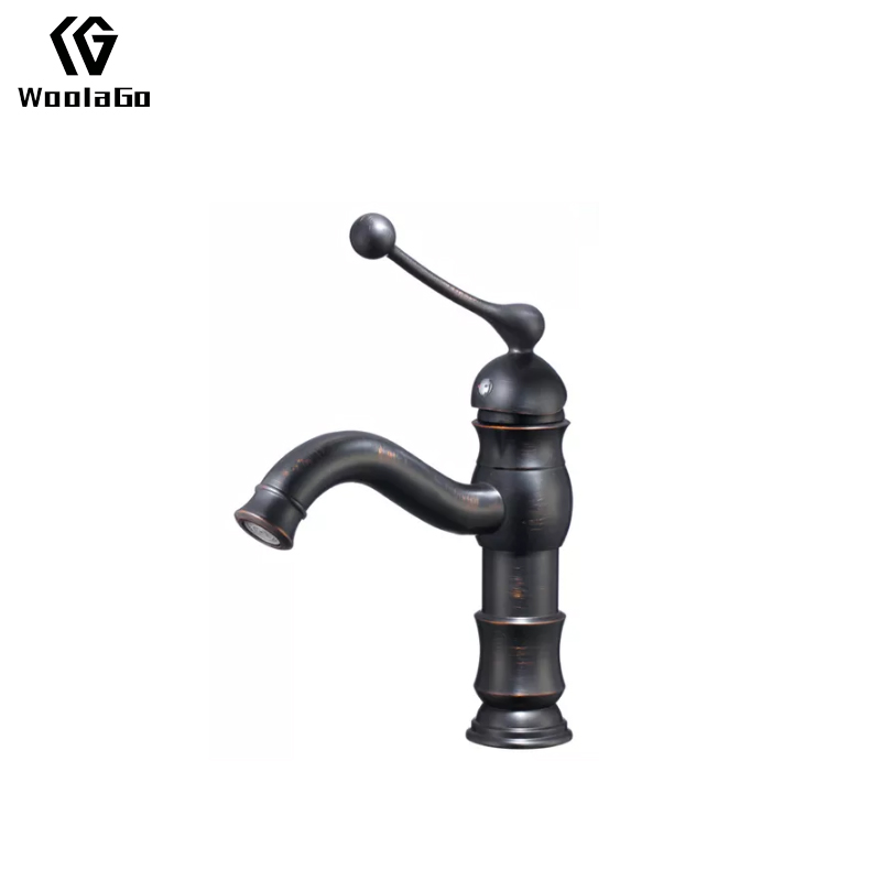 Wash Bathroom Basin Vanities Cabinet Faucets Oil Rubbed Deck Mounted Single HoleTap Faucet for Bathroom J61-ORB