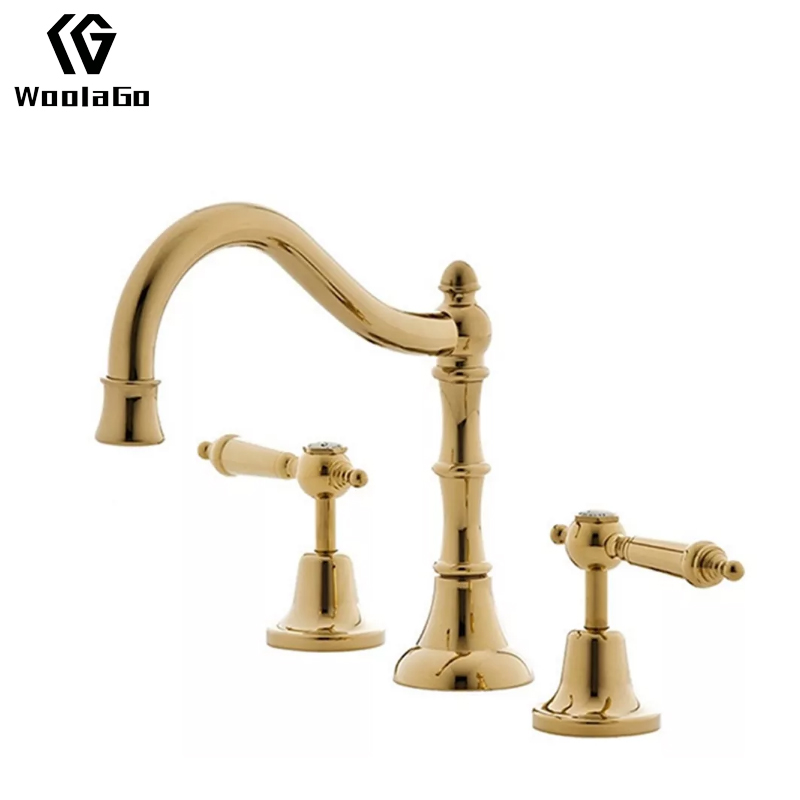 WoolaGo New Items 2022 Multi cUPC Water Types Parts Two Hand Golden Mixer Faucet Taps J185-G