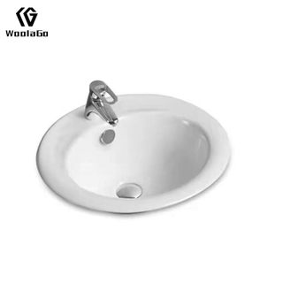 New Arrival Ceramic Sanitary Ware Basin Luxury Bathroom Vessel Sinks Bowl Porcelain Ceramic Wash Art White Basin HPS6024